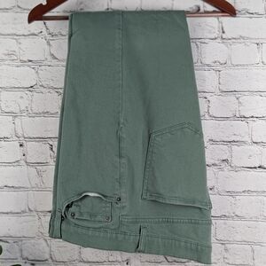 Amazon Essentials green stretchy skinny jeans 40x29